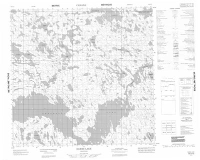 Dawes Lake, MB (064I13 CanMatrix)