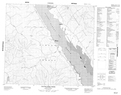 Factor Ross Creek, BC (094C10 CanMatrix)