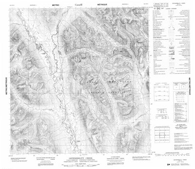 Ostensibility Creek, NT (105H09 CanMatrix)