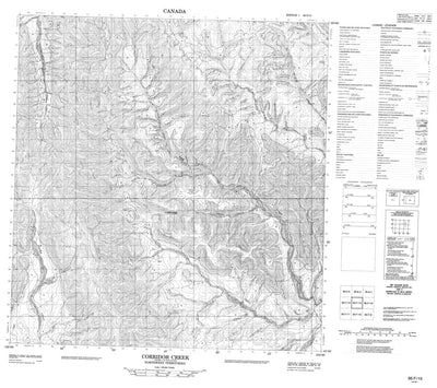 Corridor Creek, NT (095F15 CanMatrix)
