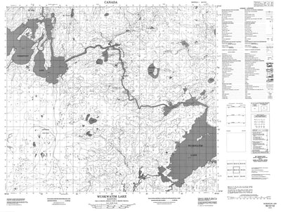 Wuskwatim Lake, MB (063O10 CanMatrix)