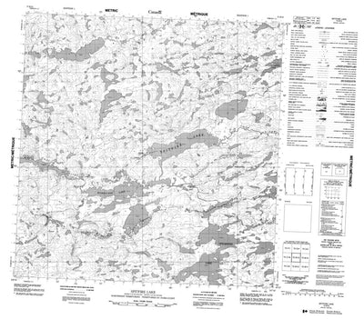 Spitfire Lake, NT (075B13 CanMatrix)