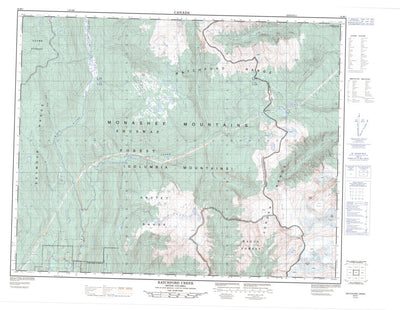 Ratchford Creek, BC (082M07 CanMatrix)
