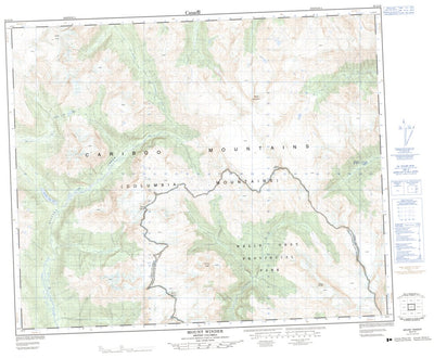Mount Winder, BC (093A16 CanMatrix)