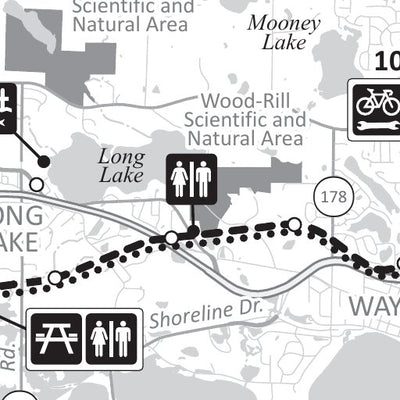 Luce Line State Trail Map 1-West Segment, MNDNR