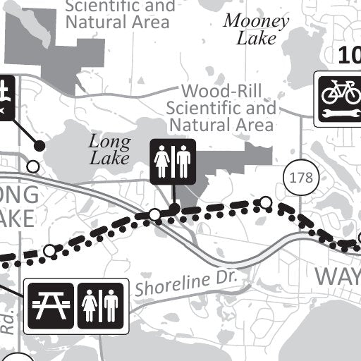 Luce Line State Trail Map 2-East Segment, MNDNR by Minnesota Department ...