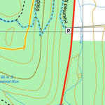 Haunted Mine Vista Kiosk Map