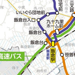 匝瑳市総合公共交通マップ