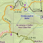 Maine AT Trail Map #2: Grafton Notch