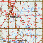 Rural Road Maps by GoTrekkers - Edmonton SE 2023