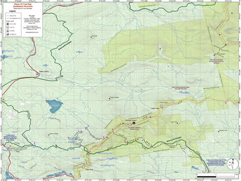 Maine AT Trail Map #5: Saddleback
