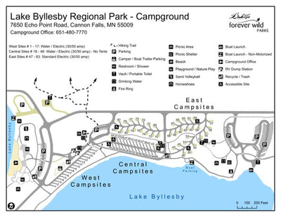 Lake Byllesby Regional Park Campground