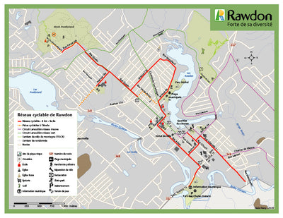 Rawdon Pistes cyclables