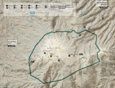 Gunung Argopuro - BIRDPACKER'S MAP