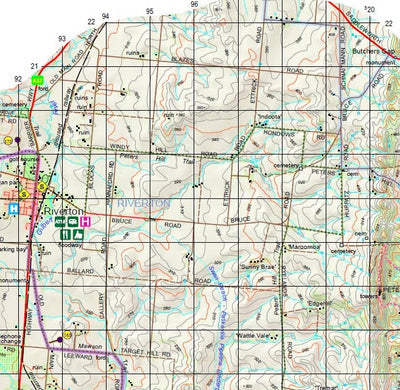 Mawson Trail Map 2 Tanunda to Riverton