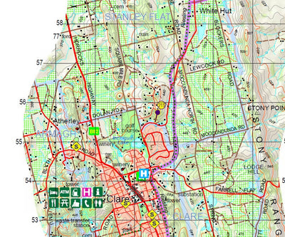 Mawson Trail Map 3 Riverton to Burra