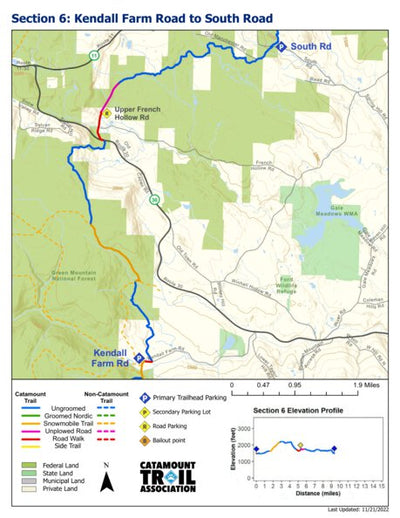 Catamount Trail - Section 6
