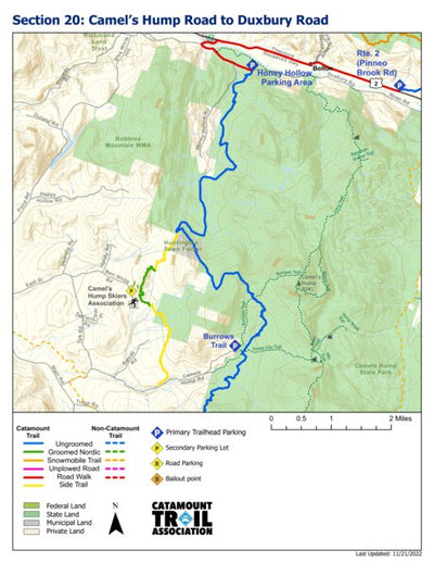 Catamount Trail - Section 20