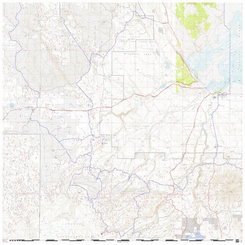 Central Oregon SxS Where to Ride 2510 to Paisley Map #3