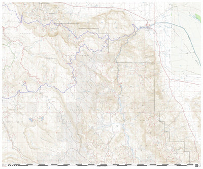 Central Oregon SxS Where to Ride 2510 to Paisley Map #7