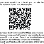 Colville National Forest - Motor Vehicle Use Map Northwest