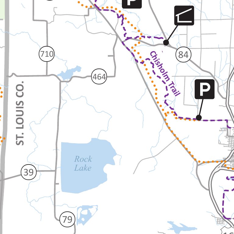 Taconite State Trail, MNDNR Map by Minnesota Department of Natural