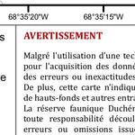 André (lac) - Bathymétrie