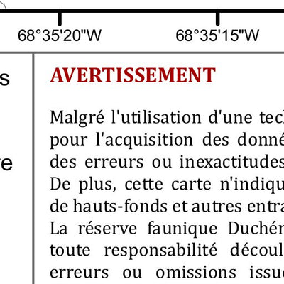 André (lac) - Bathymétrie
