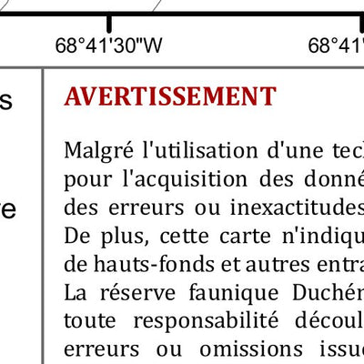 Cristal (lac) - Bathymétrie