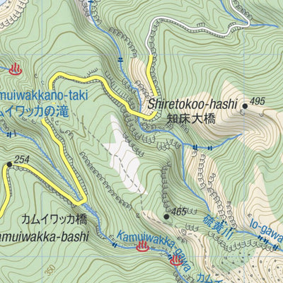 MAP 2/2 - Shiretoko Goko Dangai (Five Lakes Cliffs) Sea Kayaking (Hokkaido, Japan)