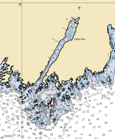 Glacier Bay - Cross Sound NOAA ENC