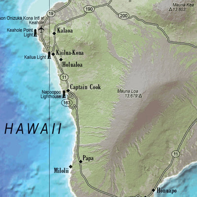 Hawaii Atlas & Gazetteer Overview Map
