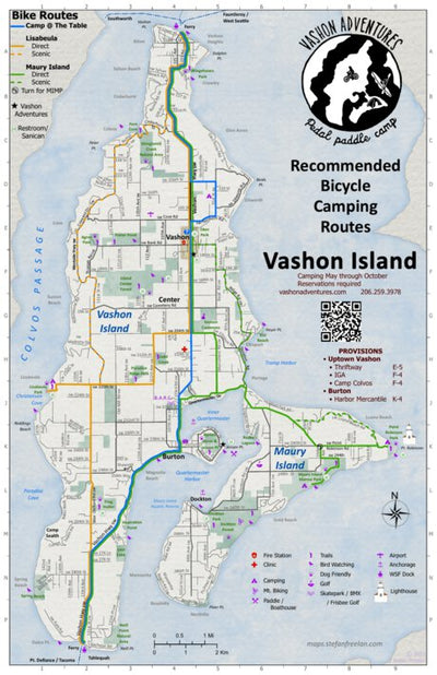 Vashon Bike Camping 2023