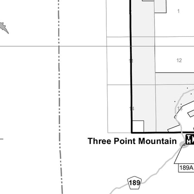 Boise National Forest Mountain Home RD West Side Motor Vehicle Use Map 2023