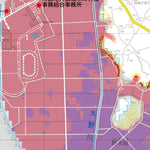 守谷市防災ハザードマップ