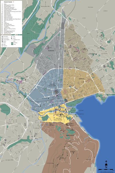 The map of the shop - Picture of Tourist Information Desk