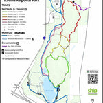Cottage Grove Ravine Regional Park Winter Map