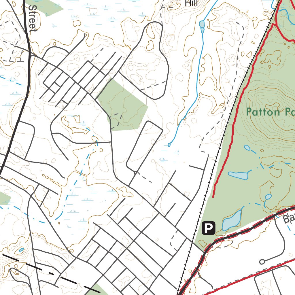 ECTA Hamilton Wenham Trail Map by Essex County Trail Association