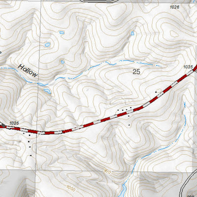 Mark Twain National Forest - Ridge Runner Trail Map
