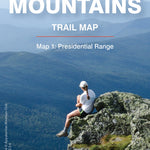 AMC White Mountains Trail Map 1: Presidential Range with summit detail