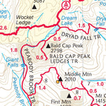 AMC White Mountains Trail Map 6: North Country-Mahoosuc Range