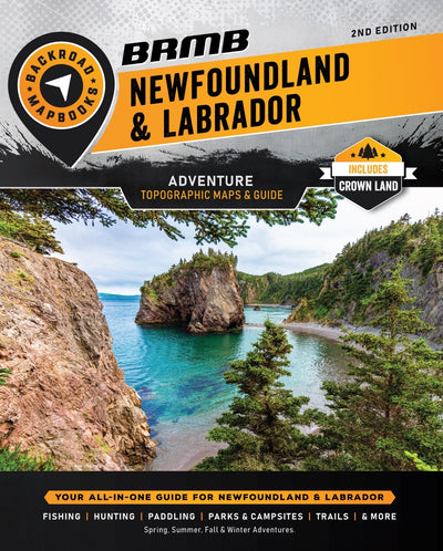 Backroad Mapbook Newfoundland and Labrador (2nd Edition NLNL Map Bundle)