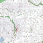 Getlost Map 7925-8025 SHEPPARTON-DOOKIE Victoria Topographic Map V16b 1:75,000
