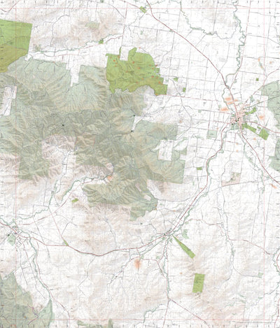 Getlost Map 7523-1 AVOCA Victoria Topographic Map V16b 1:25,000