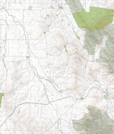 Getlost Map 7523-4 CROWLANDS Victoria Topographic Map V16b 1:25,000