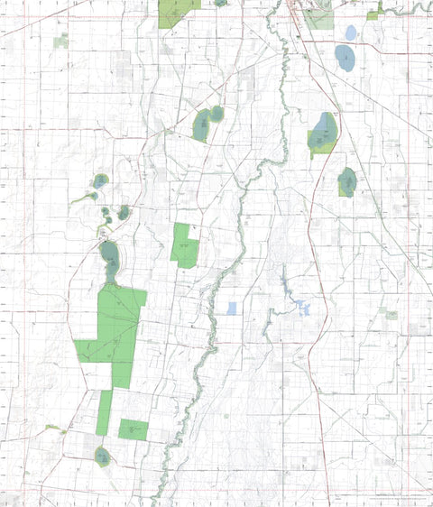 Getlost Map 7626-2 TRAGOWEL Victoria Topographic Map V16b 1:25,000