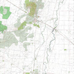 Getlost Map 7624-1 INGLEWOOD Victoria Topographic Map V16b 1:25,000