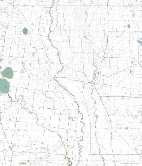 Getlost Map 7625-1 DURHAM OX Victoria Topographic Map V16b 1:25,000