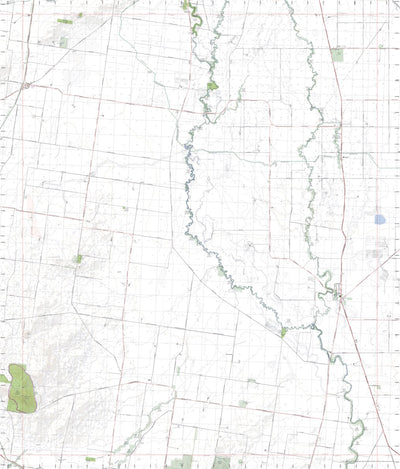 Getlost Map 7625-2 KINYPANIAL Victoria Topographic Map V16b 1:25,000