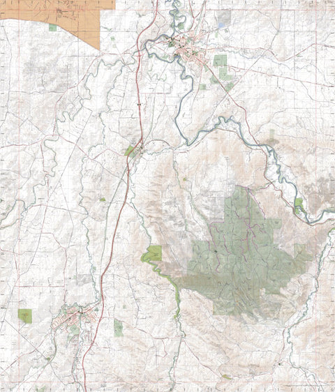 Getlost Map 7923-4 TALLAROOK Victoria Topographic Map V16b 1:25,000